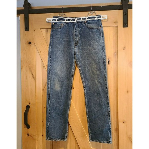 Levi’s 505 Vtg Jeans 35x34 Regular Fit Straight Leg Distressed High Rise Canada
